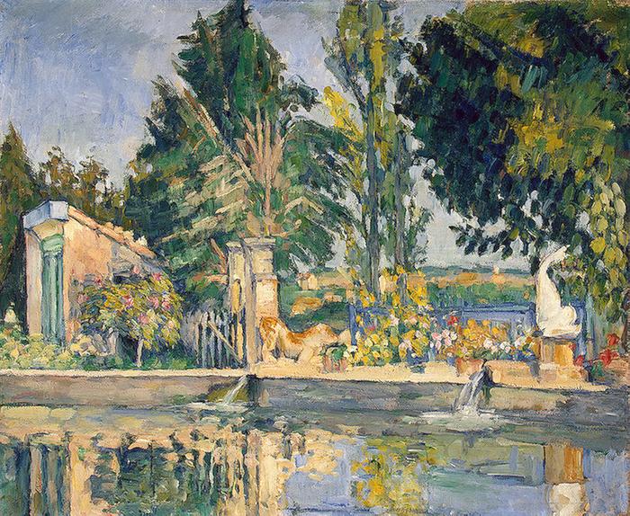 Paul Cezanne Jas de Bouffan